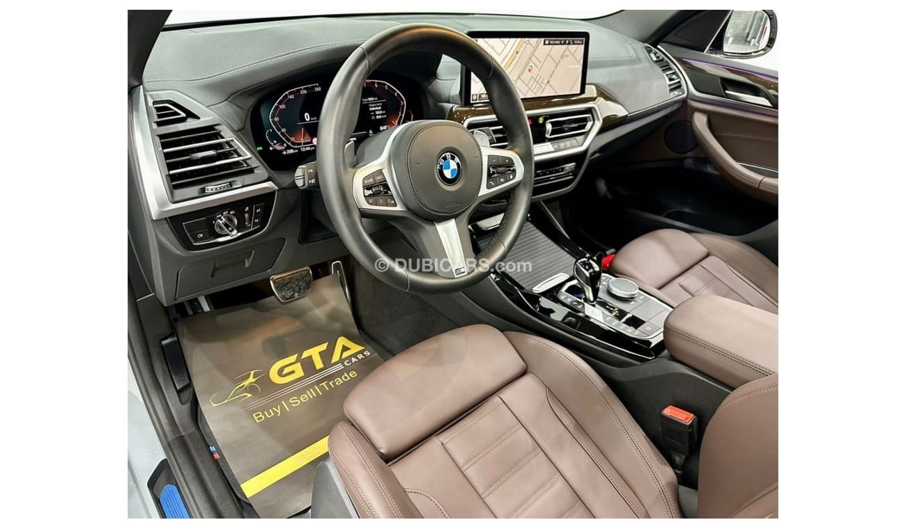 BMW X3 xDrive 30i 2022 BMW X3 xDrive30i M-Sport, June 2027 BMW Warranty & Service Pack, Full Options, Low K