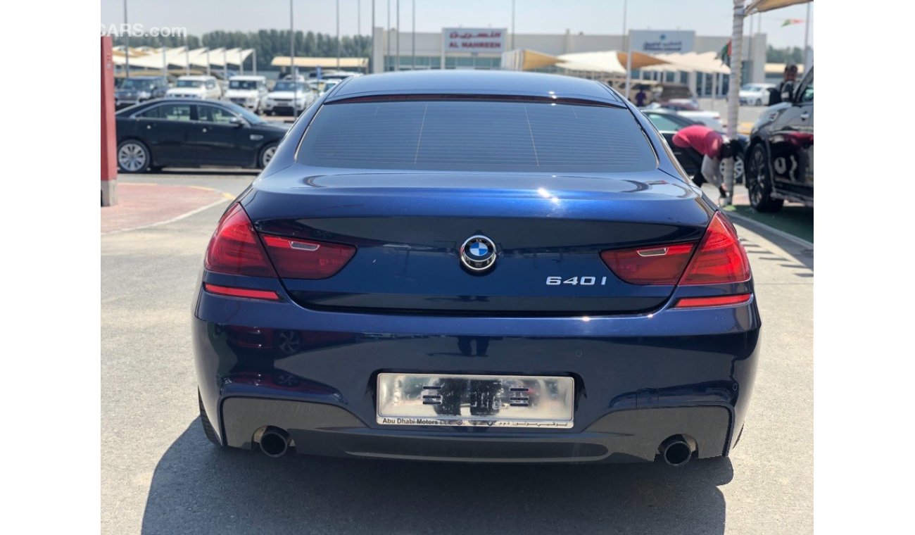 BMW 640i غراند كوبيه خليجي مالك واحد فول اوبشن تشيكات وكالة