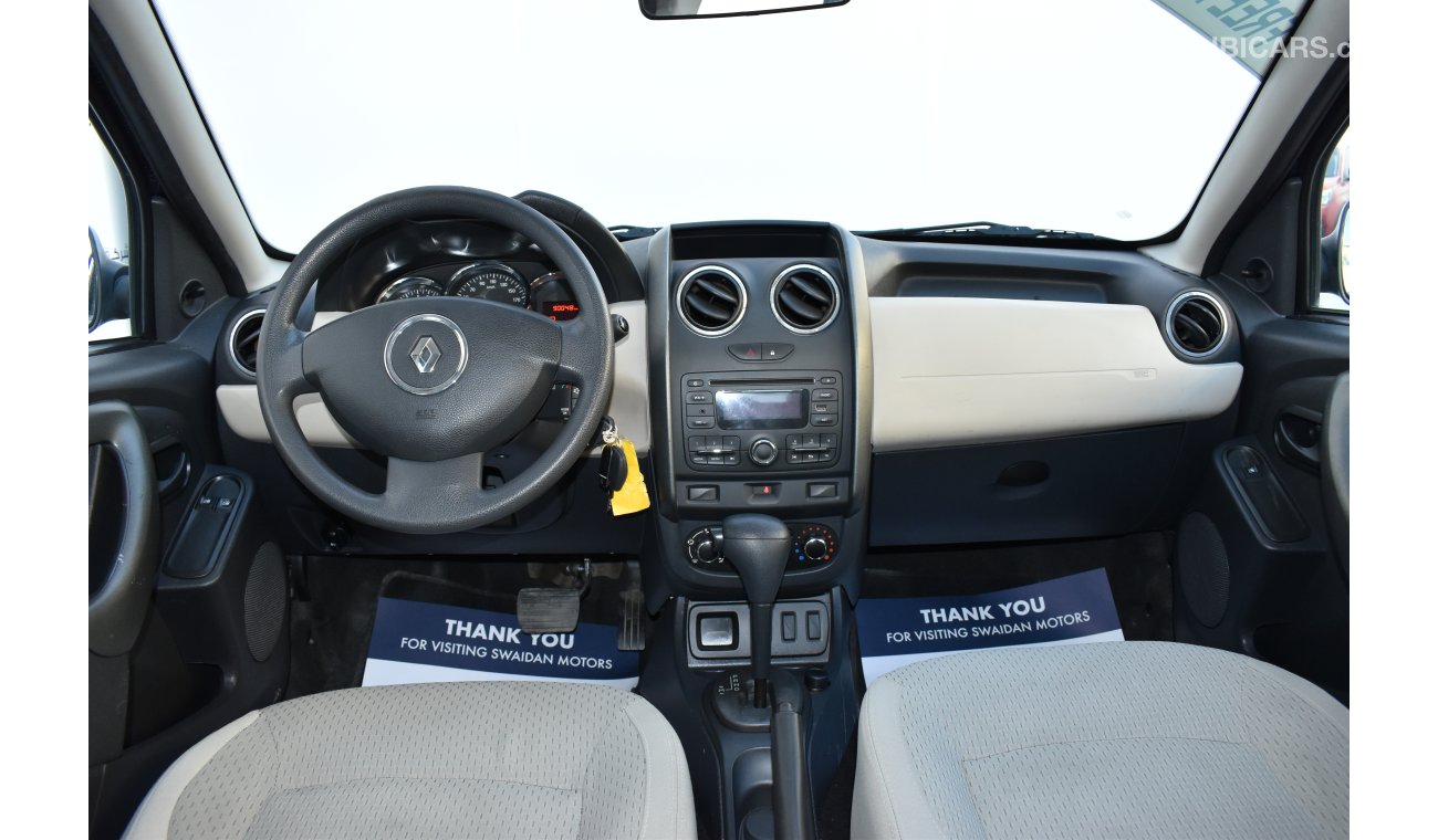 Renault Duster 2.0L PE 2016 GCC DEALER WARRANTY AND FREE INSURANCE