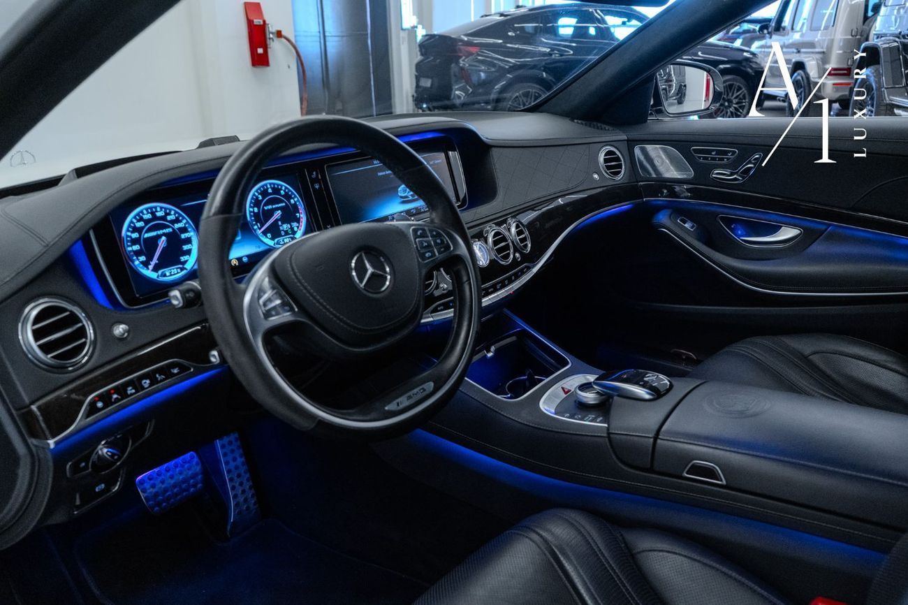 مرسيدس بنز S 63 AMG Std 5.5L 2014 Mercedes Benz S63 AMG, 2018 Facelift, Fully Loaded, Excellent Condition