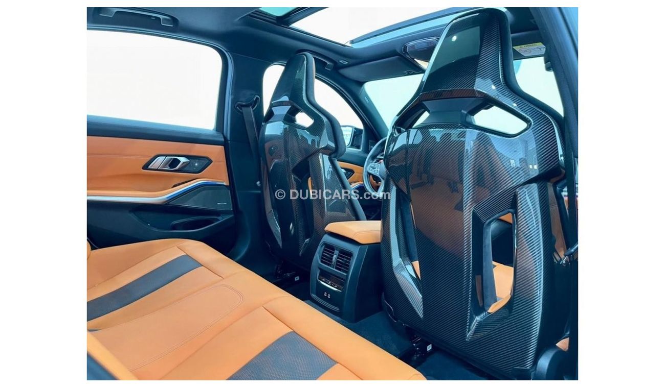 بي أم دبليو M3 2021 BMW M3 COMPETITION, (Special Color), Full Carbon Fiber, 2026 BMW Warranty-Service Contract, GCC