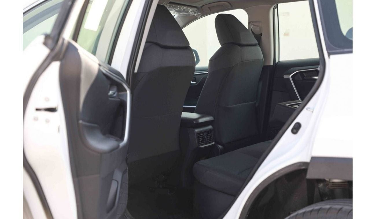 تويوتا راف ٤ 2024 تويوتا راف فور 2.5 هايبرد MID - أبيض بلاتيني لؤلؤي من الداخل أسود | للتصدير فقط