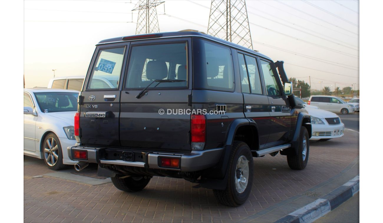 Toyota Land Cruiser 70 4.5L,LX76-G,WAGON,WITH DIFFERENTIAL LOCK,WINCH FULL OPTIONS,MT,2022MY ( FOR EXPORT ONLY)
