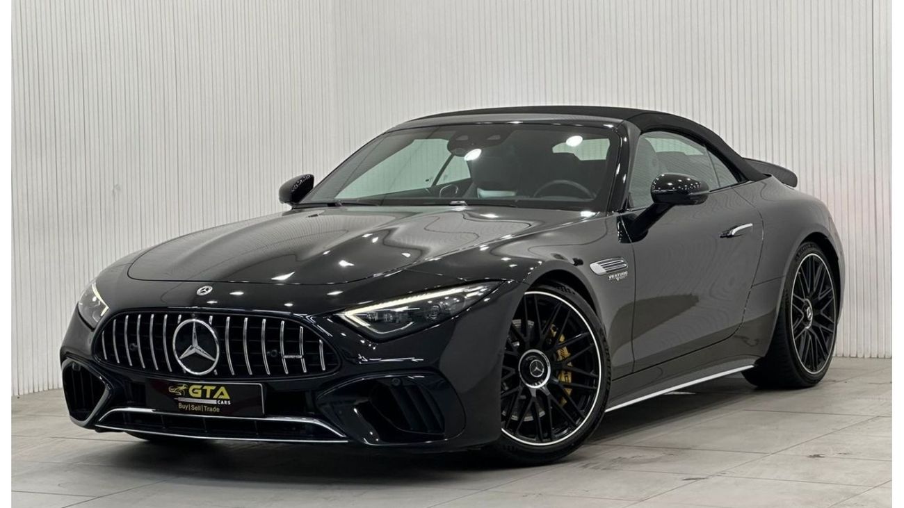 Mercedes-Benz SL 63 AMG 2023 Mercedes Benz SL63 AMG 4MATIC+ Roadster, Warranty, Full Service HIstory, Euro Spec