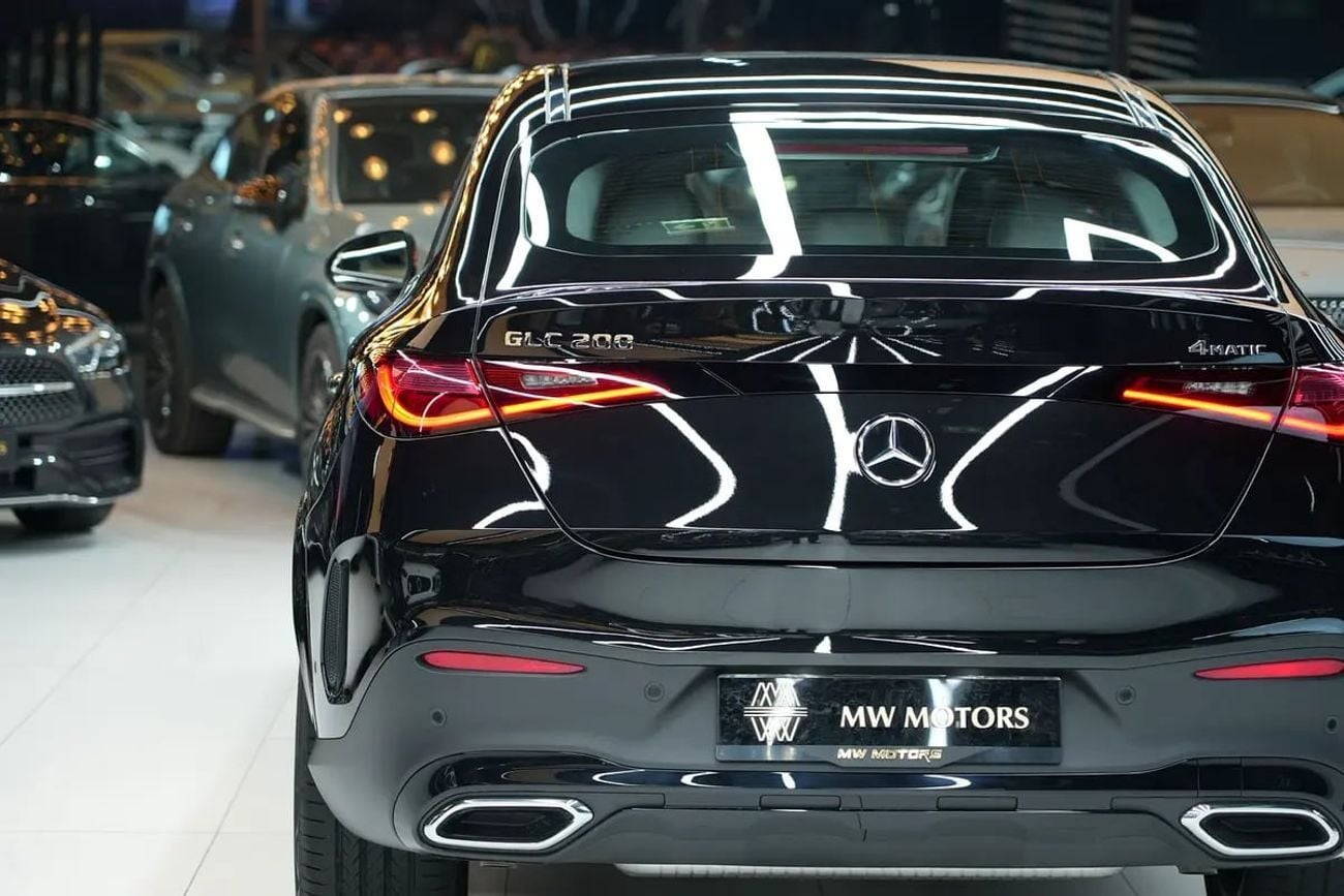 مرسيدس بنز GLC كوبيه 200 Arrival | GLC 200 Coupe | GCC km | Agency Warranty | Premium Plus