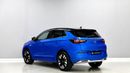 Opel Grandland X GCC | Brand New | AED 1300 monthly | Under Agancy Warranty 5 Years | Ref#R000413