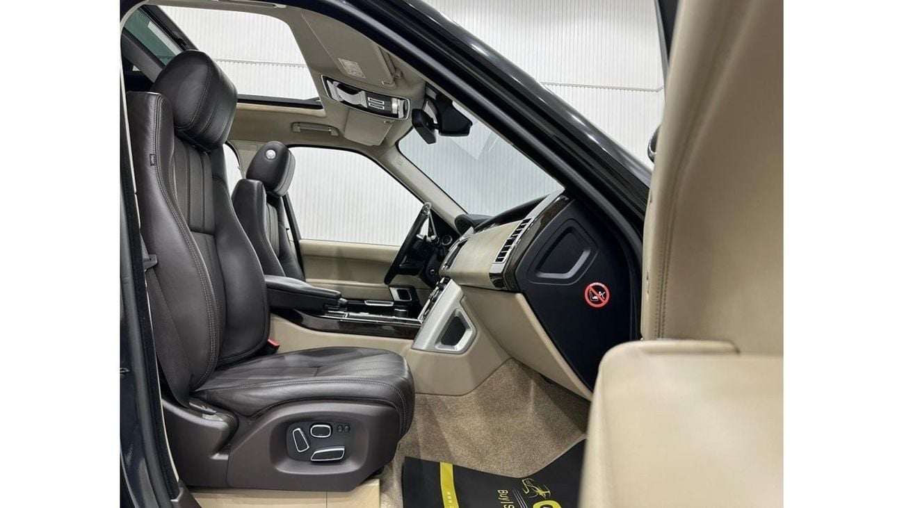 لاند روفر رينج روفر 2015 Range Rover Vogue Supercharged, Full Service History, Fully Loaded, Excellent Condition, GCC