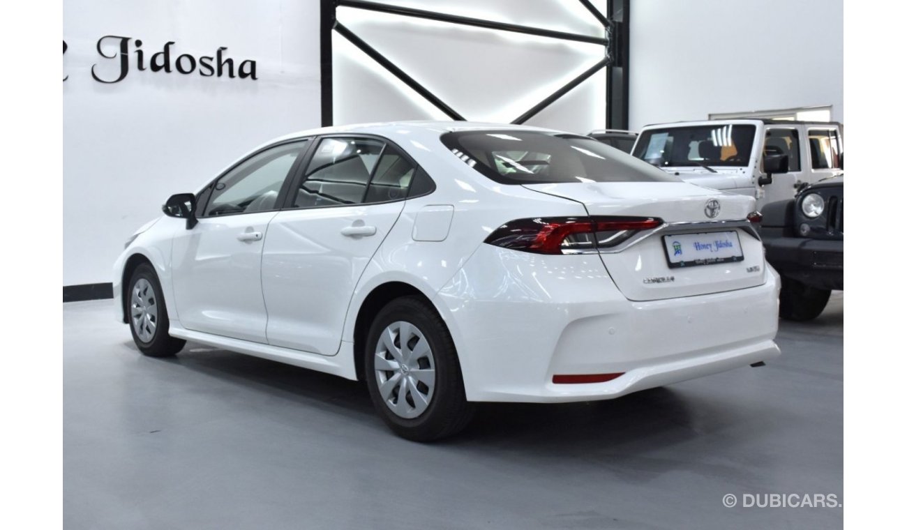 Toyota Corolla EXCELLENT DEAL for our Toyota Corolla 1.6L XLi ( 2022 Model ) in White Color GCC Specs