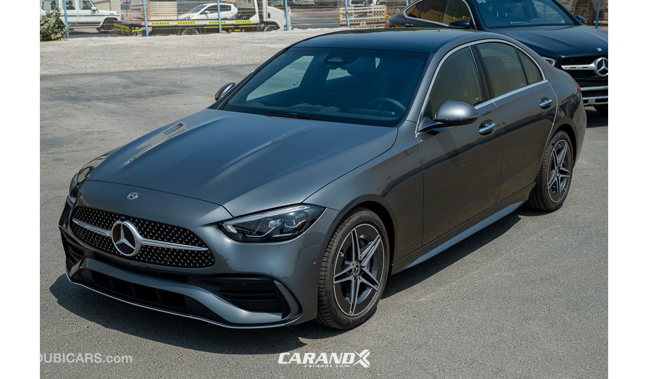 مرسيدس بنز C200 Sport 2022 Selenite Grey With Sunroof