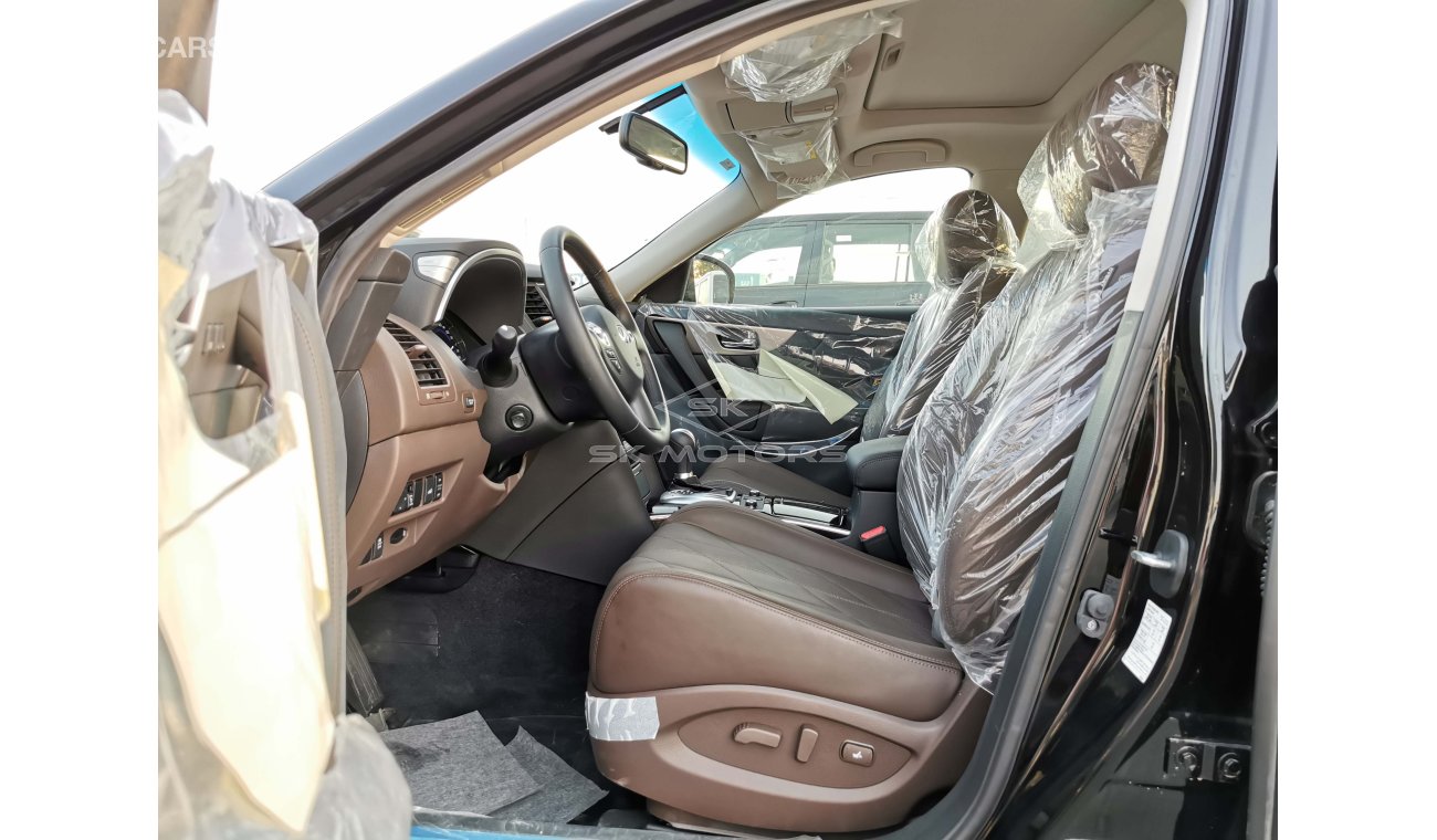 إنفينيتي Q70 3.7L, 20" Rims, DRL LED Headlights, Front Power Seats, Parking Sensors, Leather Seats (CODE # QX01)