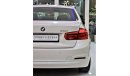 بي أم دبليو 318i BMW 318i 2016 Model!! in White Color! GCC Specs
