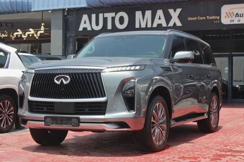 Infiniti QX80 SENSORY CAPTAIN CHAIRS, Under Warranty & Service from Al Rostamani