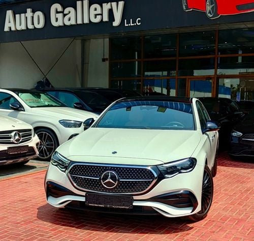 مرسيدس بنز E300 AMG Full Option Agency Warranty 2026 GCC