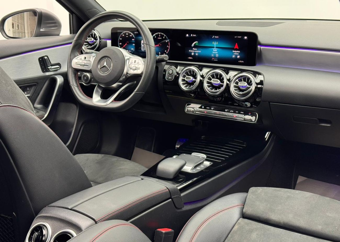 مرسيدس بنز A 200 AMG 2021 Mercedes-Benz A200 AMG, Mercedes Service History, 1 Year Warranty, GCC