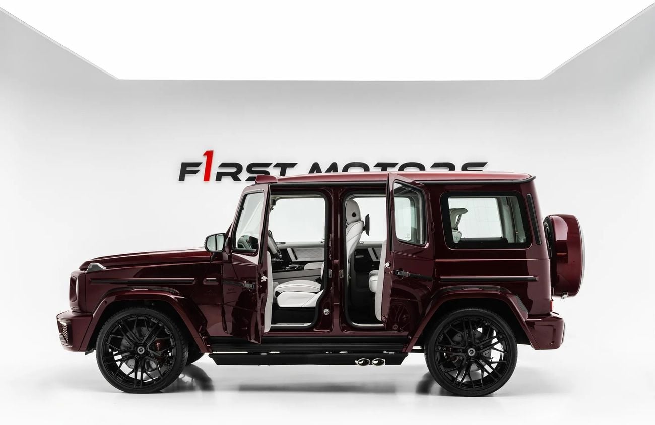 Mercedes Benz G63 AMG 4.0L Twin-Turbocharged V8 Engine