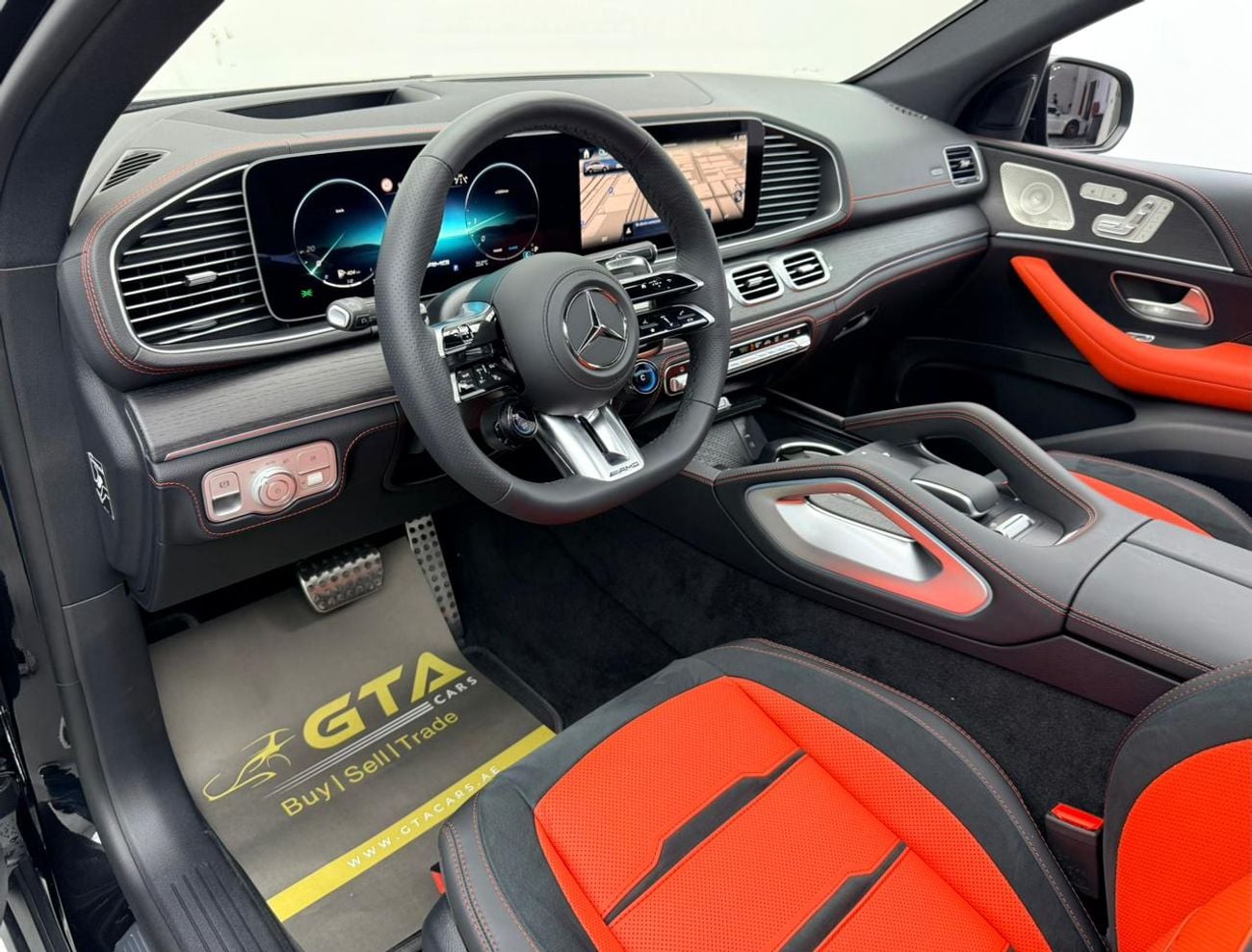 Mercedes Benz GLE53 AMG COUPE 4MATIC+ 2026 Mercedes Benz GLE53 AMG Coupe, 2031 MB Warranty + Service Pack, Very Low Km, Fully Loaded, GCC