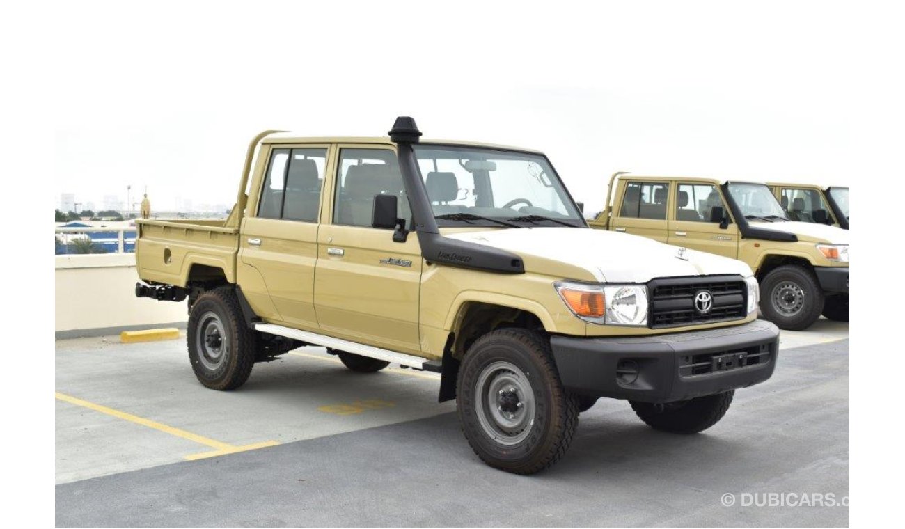 تويوتا لاند كروزر بيك آب 2022  MODEL TOYOTA LAND CRUISER 79 DOUBLE CAB PICKUP V6 4.2L DIESEL 4WD MANUAL TRANSMISSION