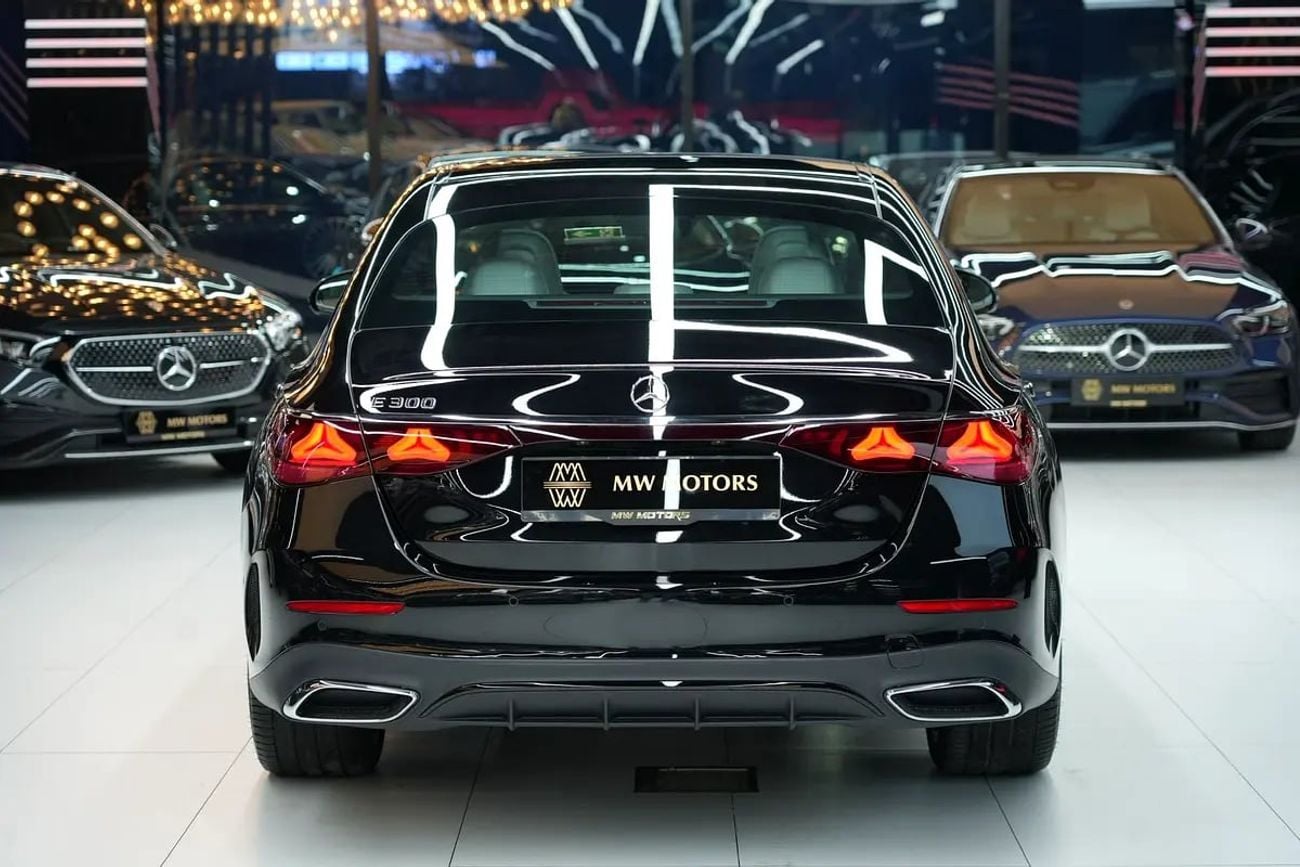 مرسيدس بنز E300 E 300 | GCC 0km | Agency Warranty | AMG Package