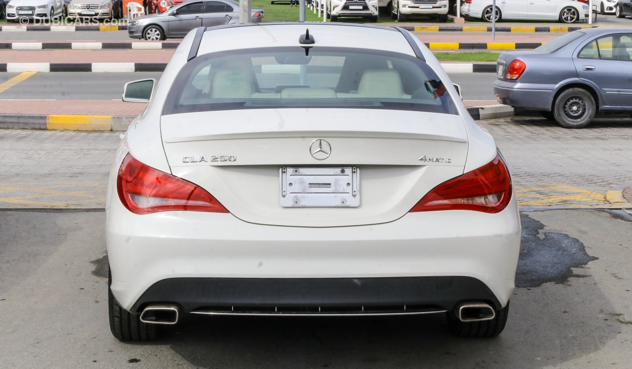 Mercedes-Benz CLA 250 4 Matic، One year free comprehensive warranty in all brands.