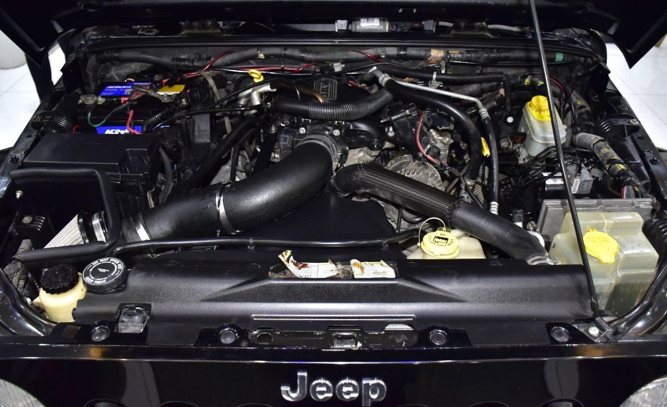 جيب رانجلر EXCELLENT DEAL for our Jeep Wrangler ( 2009 Model ) in Black Color GCC Specs