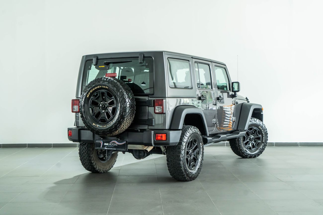 Jeep Willys 2018 Jeep Wrangler Unlimited Willy’s / 5 Year Jeep Warranty & Full Jeep Service History