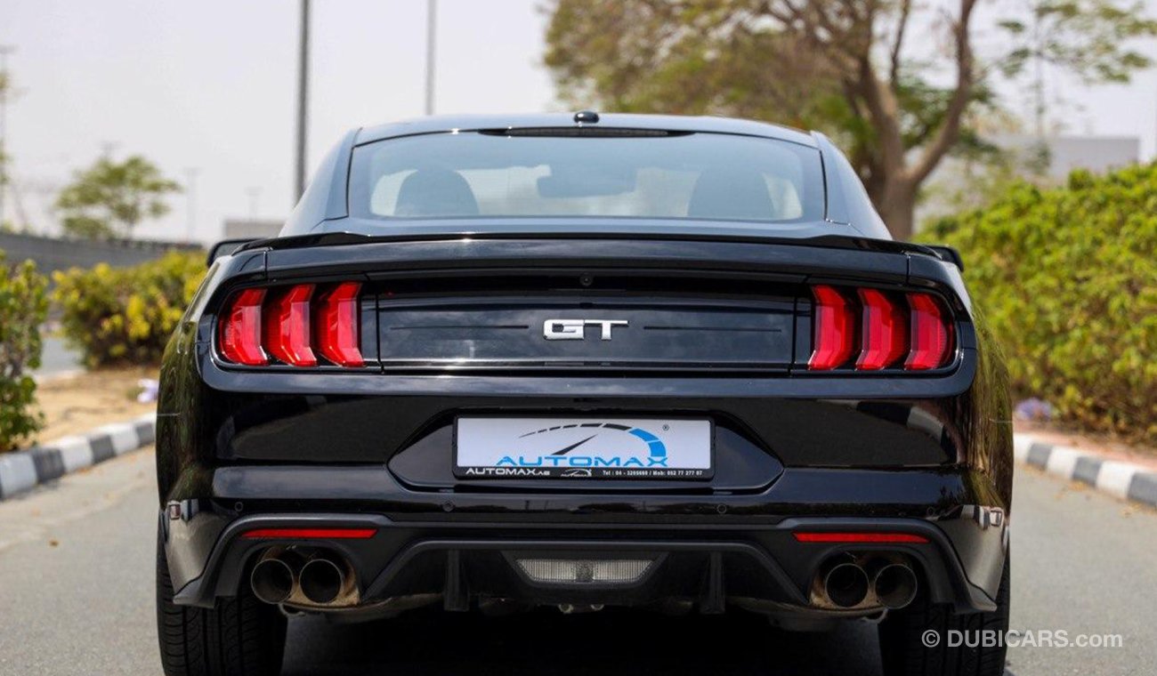 Ford Mustang 2019 GT Premium, 5.0 V8 GCC, 0km w/ 3Years or 100K km Warranty and 60K km Service @ Al Tayer