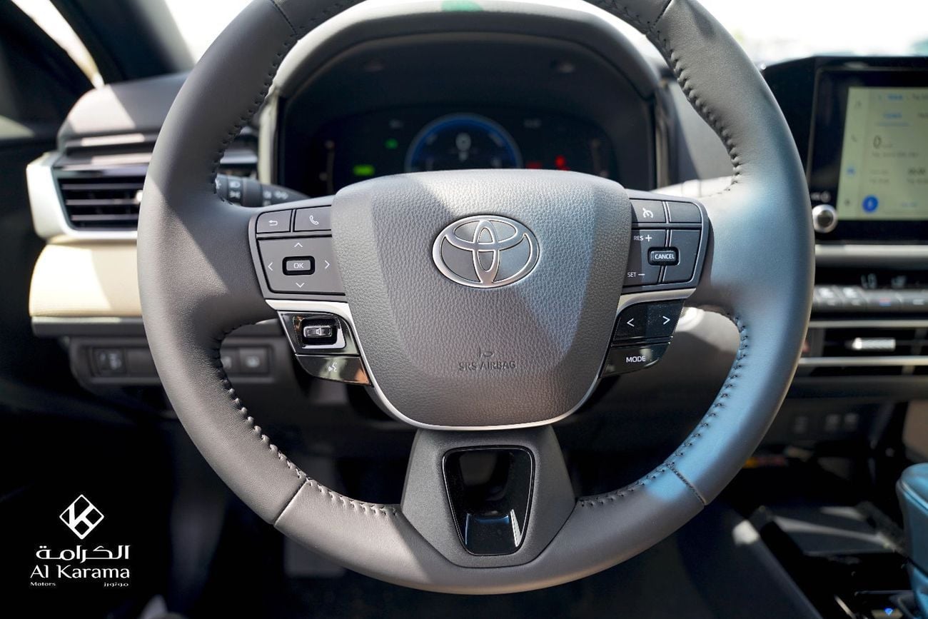 تويوتا كامري LE HEV 2.5L Hybrid | Panoramic Roof | Power Seat | Rear Camera | GCC Specs | Zero KM