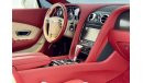 Bentley Continental GT 2016 Bentley Continental GT, Service History, Warranty, GCC