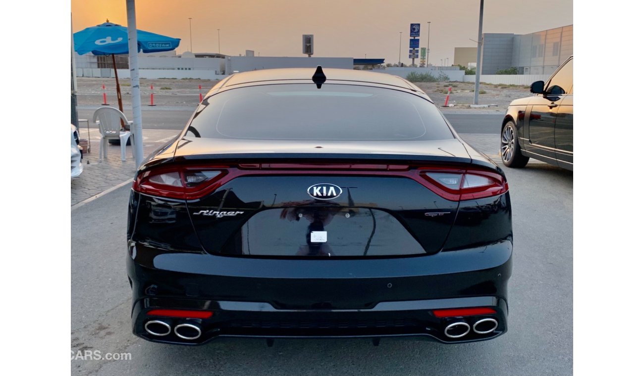 Kia Stinger Kia Stinger 2018 (6) Cylinder Full Option   Specifications: Self-driving rear + front + side sensors