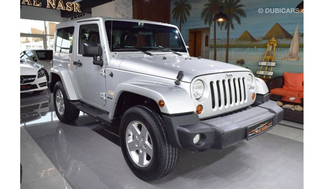 Jeep Wrangler Wrangler Sahara 3.6L, GCC Specs - Accident Free. Hard Top Convertible - Single Owner, Good Condition