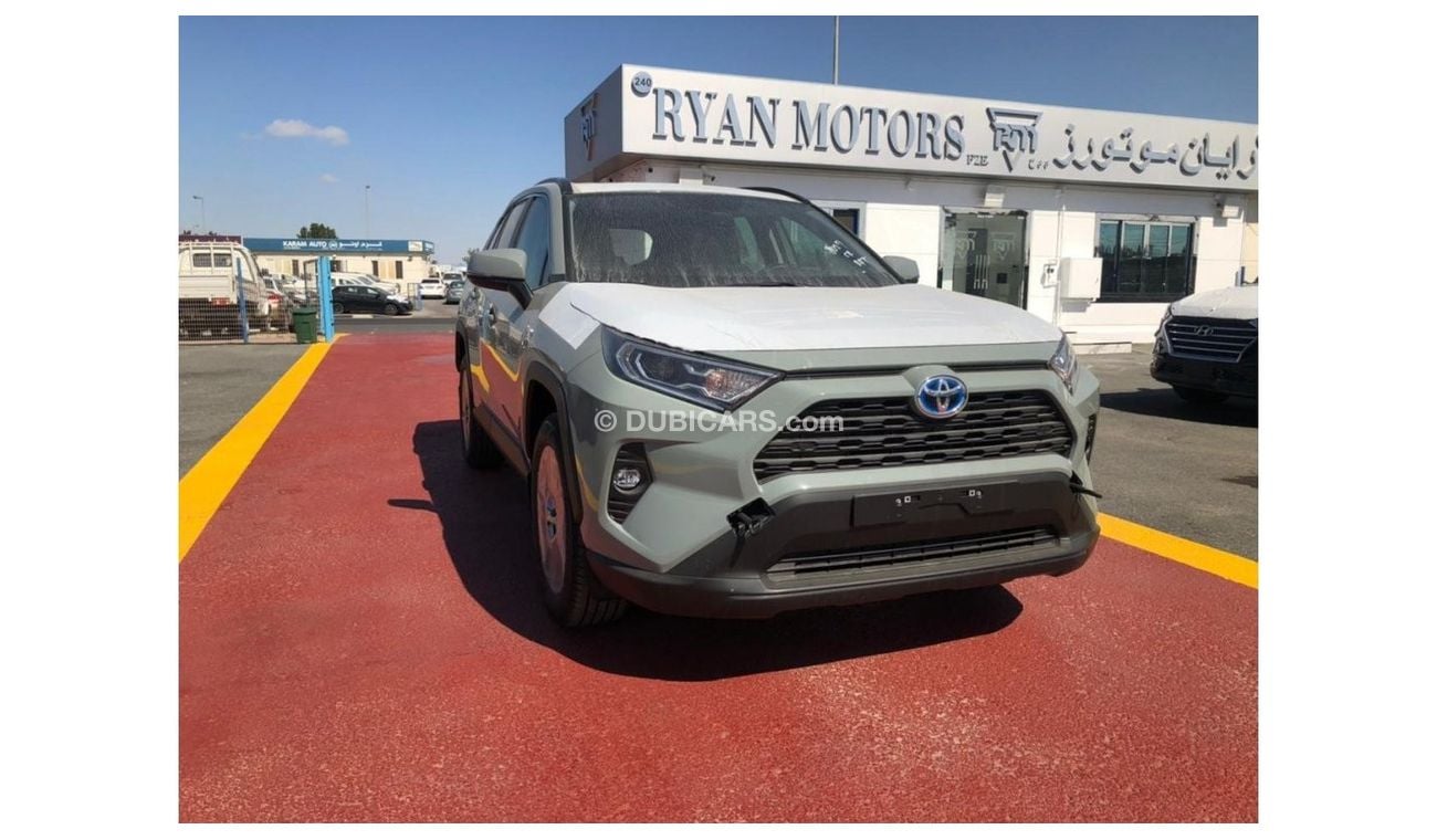Toyota RAV4 HYBRID 2.5L 2021 LUNAR ROCK COLOR DUEL EXHAUST  SUV AWD EURO IV  TRIP TONIC GEAR BOX EXPORT ONLY