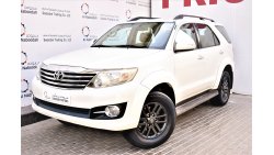 تويوتا فورتونر AED 1526 I PM | 4.0L V6 4WD GXR GCC WARRANTY