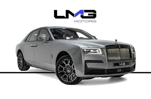 رولز رويس جوست Black Badge 6.6L BLACK BADGE | DELIVERY MILEAGE | STARLIGHT | REAR TVS | CARBON RIMS