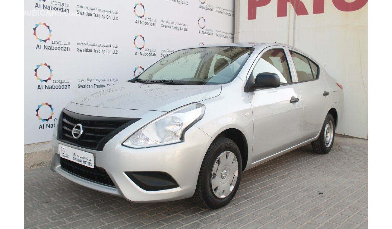 Nissan Sunny 1.5L S 2016 MODEL SILVER GCC SPECS