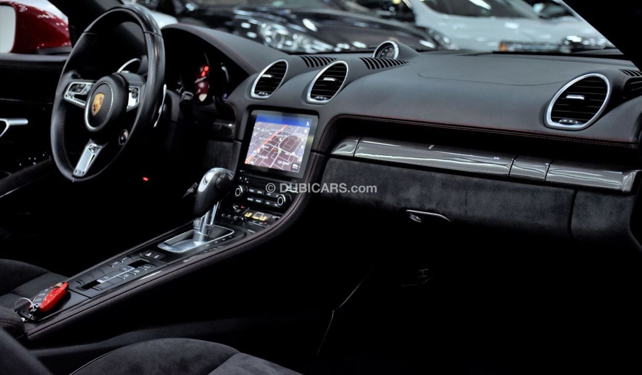 Porsche 718 Boxster EXCELLENT DEAL for our Porsche 718 Boxster GTS ( 2018 Model ) in Red Color GCC Specs