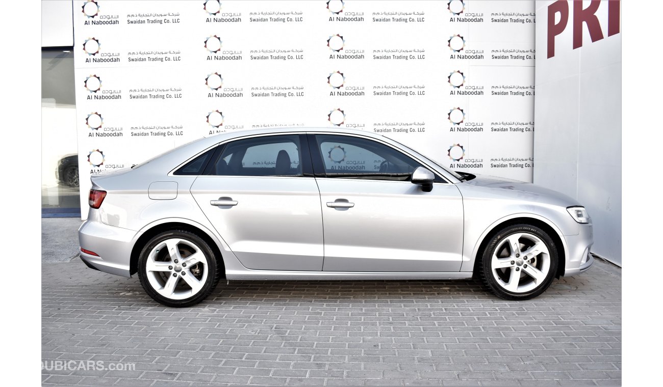 Audi A3 1.4 TFSI AT 2017 GCC DEALER WARRANTY