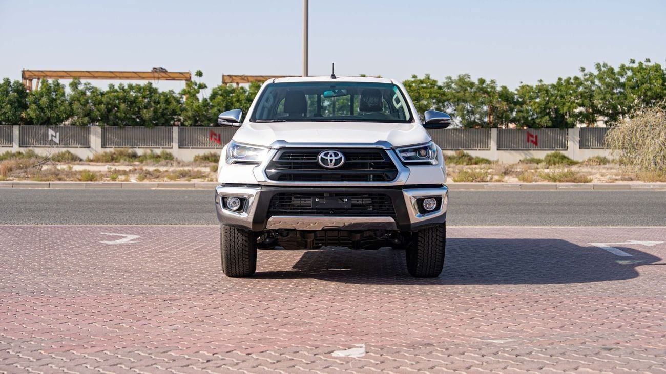 Toyota Hilux GLX 2.7L - Manual - White Inside Maroon | Export Only