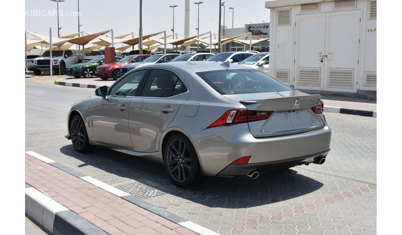 Lexus IS250 LEXUS IS 250 F SPORT - 2015 - SILVER