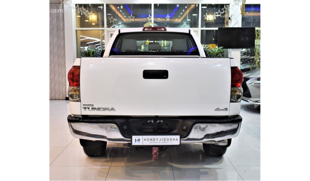 تويوتا تاندرا EXCELLENT DEAL for our Toyota Tundra SR5 4x4 iFORCE 4.7L 2007 Model!! in White Color! American Specs