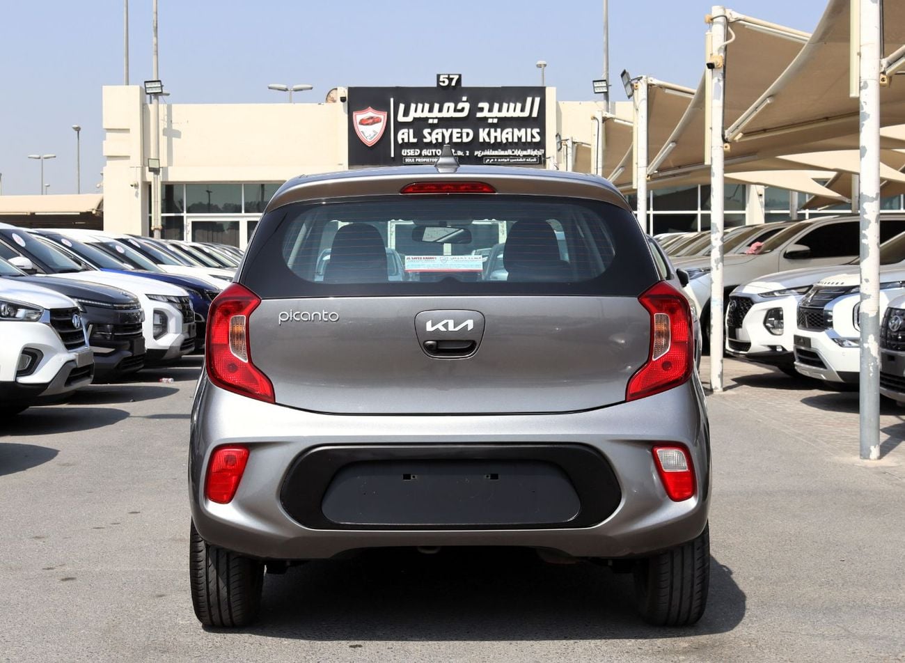 Kia Picanto LX ACCIDENTS FREE - GCC - ORIGINAL PAINT - 4 AUTOMATIC WINDOWS - PERFECT CONDITION INSIDE OUT
