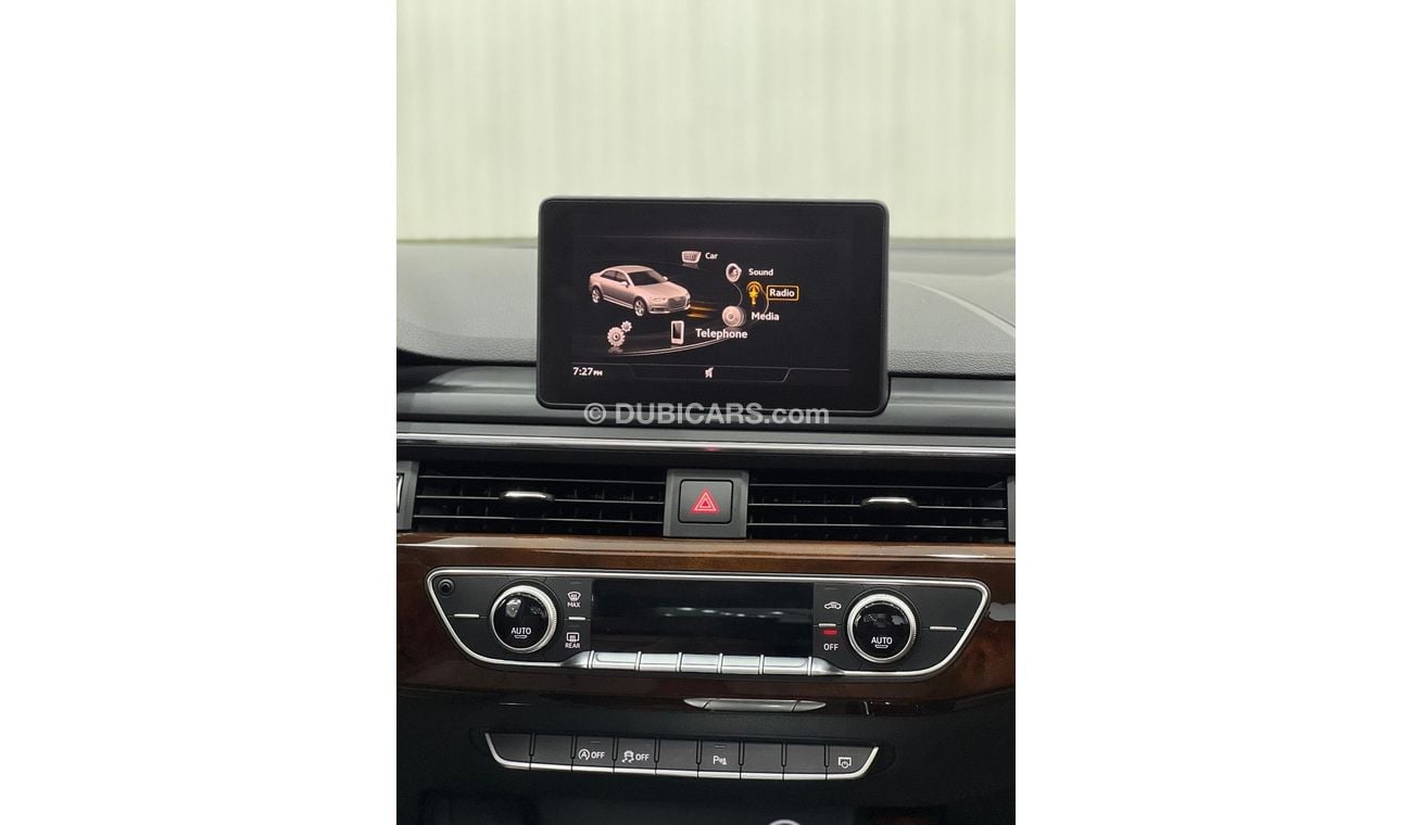 Audi A4 30 TFSI Basic 2017 Audi A4 30 TFSI, Warranty, Service History, Excellent Condition, GCC