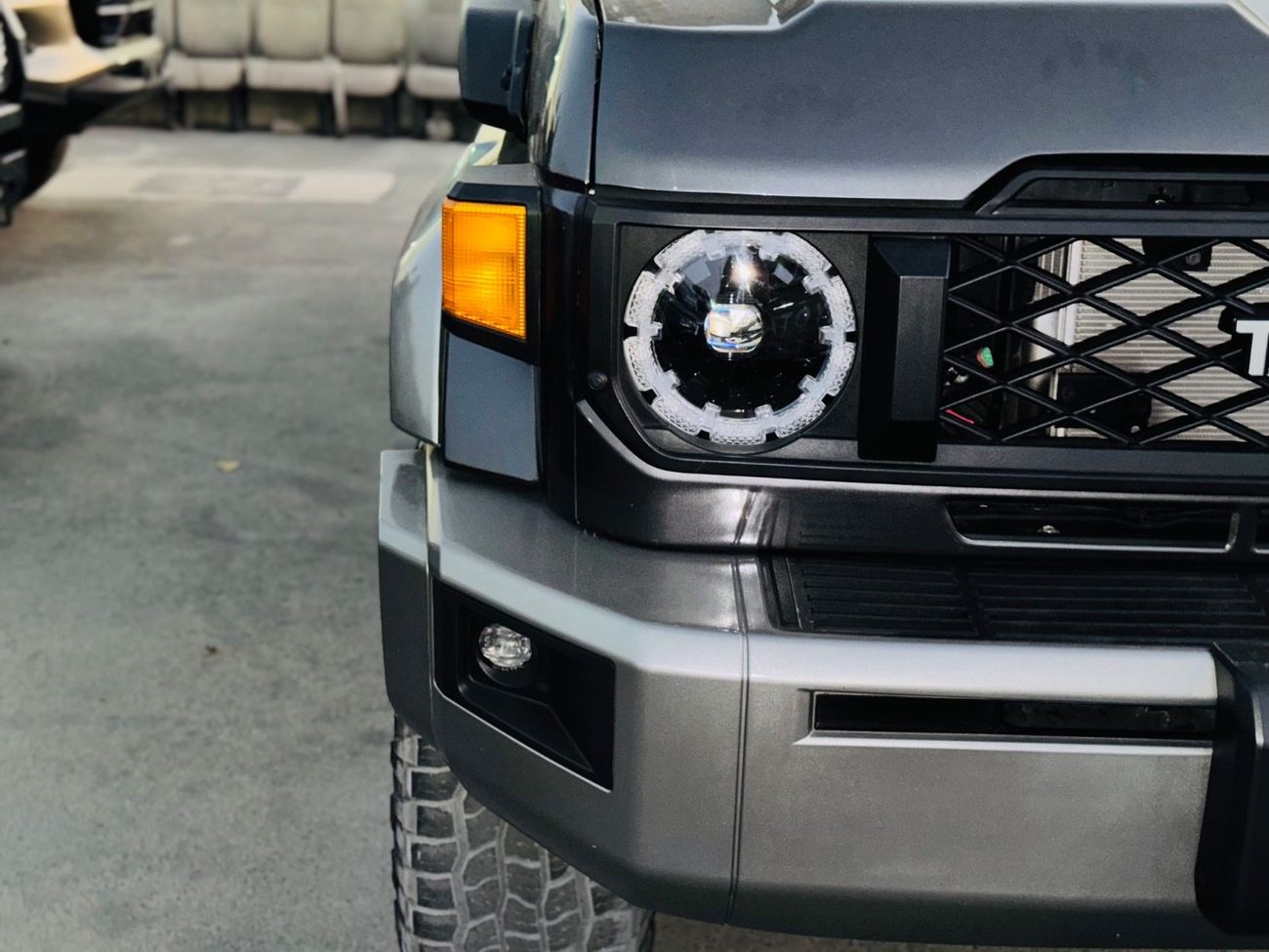 Toyota Land Cruiser Pick Up Toyota Land Cruiser pickup single cabin 2018 grey color