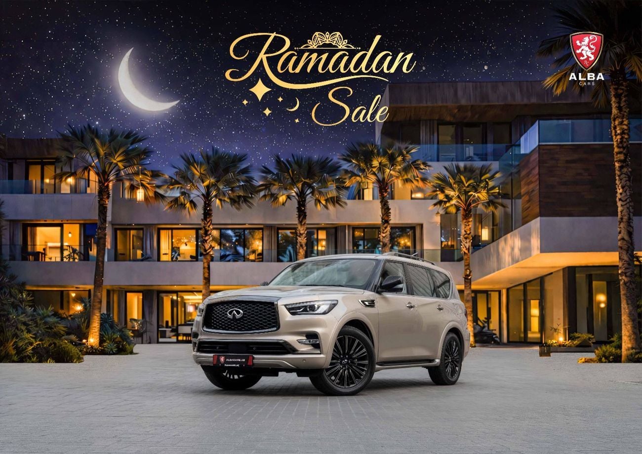 Infiniti QX80 QX80 Black Edition | 4,309 P.M | 0% Downpayment | Infiniti Warranty