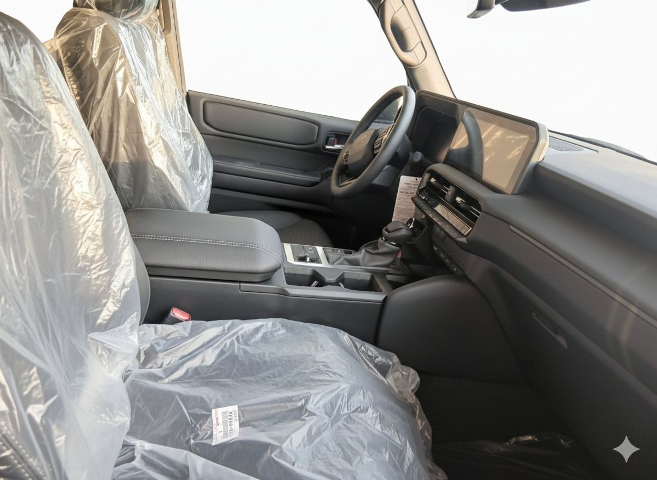 تويوتا برادو 2.4L PETROL TURBO ENGINE, 4 CYLINDER INLINE TYPE,16 VALVE DOHC