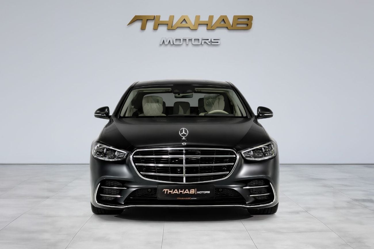 Mercedes-Benz S 500 4MATIC 3.0L 2021 | MATTE BLACK | AWD 4MATIC | MERCEDES-BENZ S-CLASS S 500 | FULL OPTION | PERFECT CO