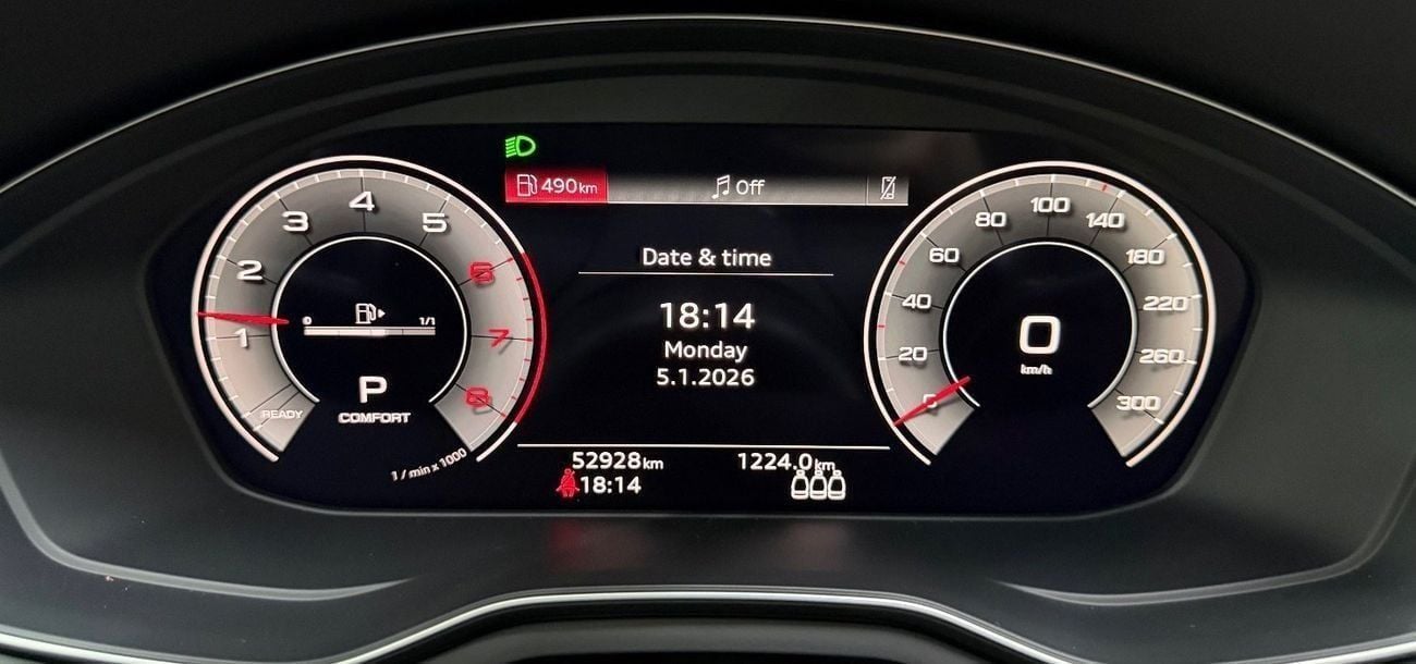 أودي A5 40 TFSI S-LINE SPORTBACK 40 TFSI S-LINE 40 TFSI S Line 2.0L (187 HP)