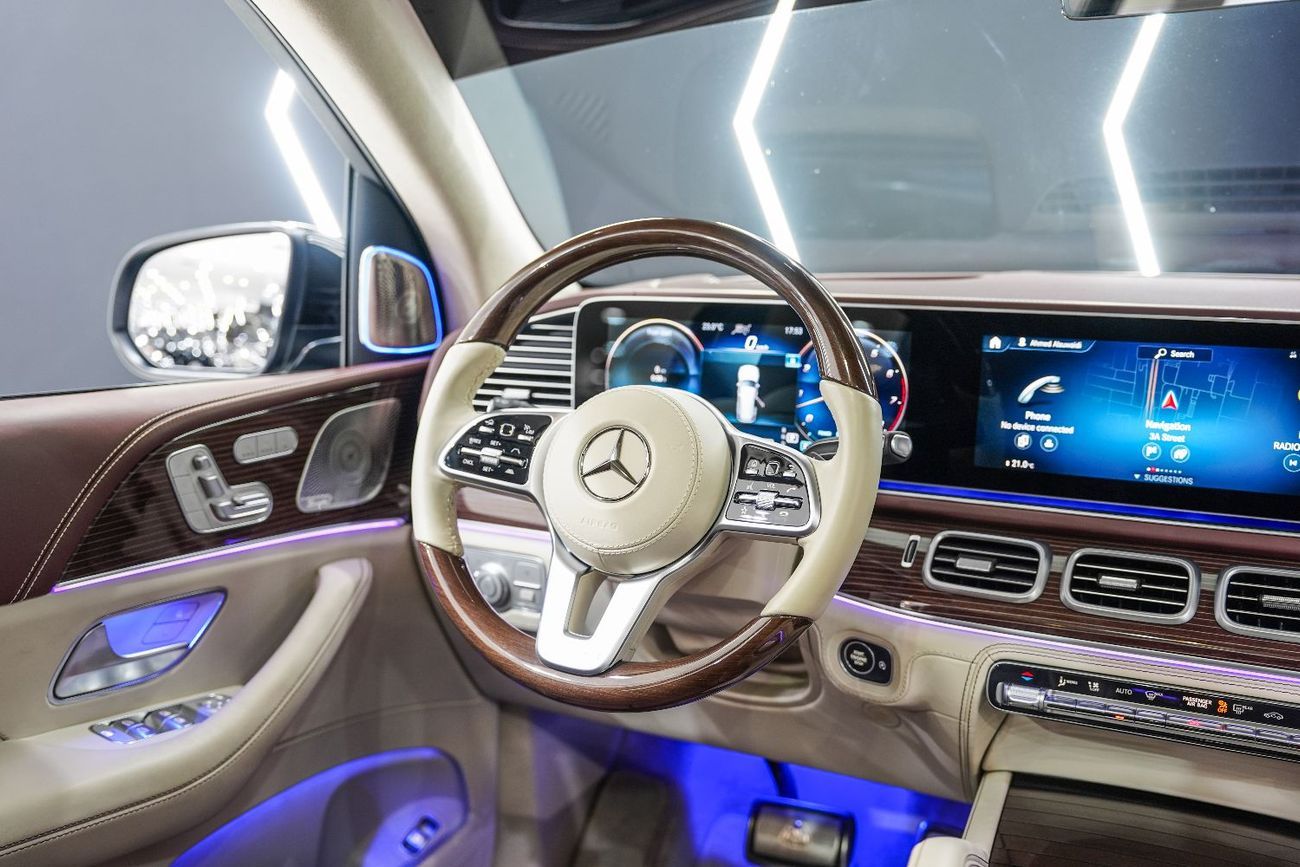 مرسيدس مايباخ gls600 مايباخ Executive Rear Seat Package PLUS, Two-Tone Interior, EMC Warranty + Service!!