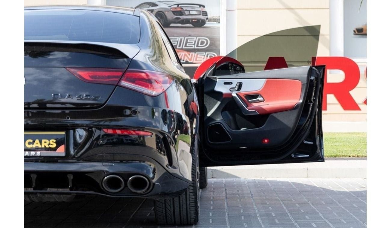 Mercedes-Benz CLA 45 AMG Mercedes-Benz CLA45 AMG S 2021 GCC under Agency Warranty and Service Contract with Flexible Down-Pay