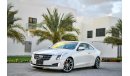 Cadillac ATS Agency Warranty and Service Contract!  - GCC - AED 1,418 PER MONTH- 0% DOWNPAYMENT