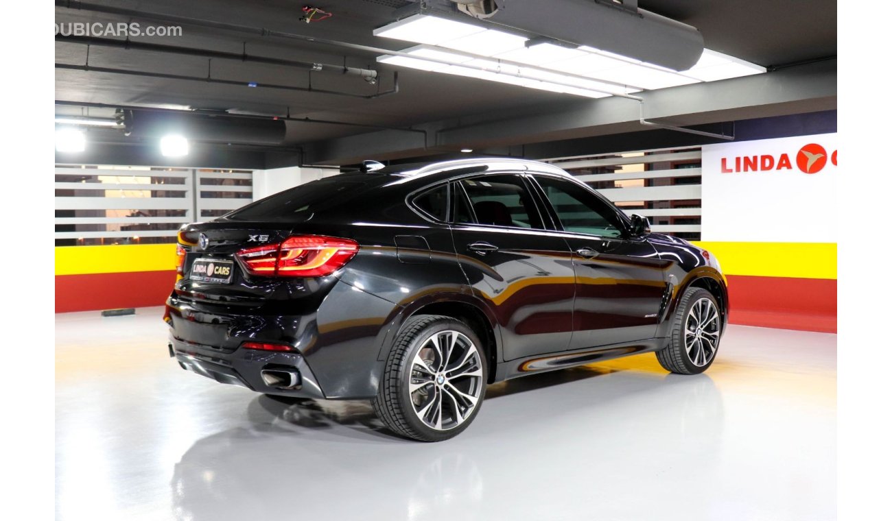 BMW X6M Std BMW X6 X-Drive 50i 2018 GCC under Warranty with Flexible Down-Payment.